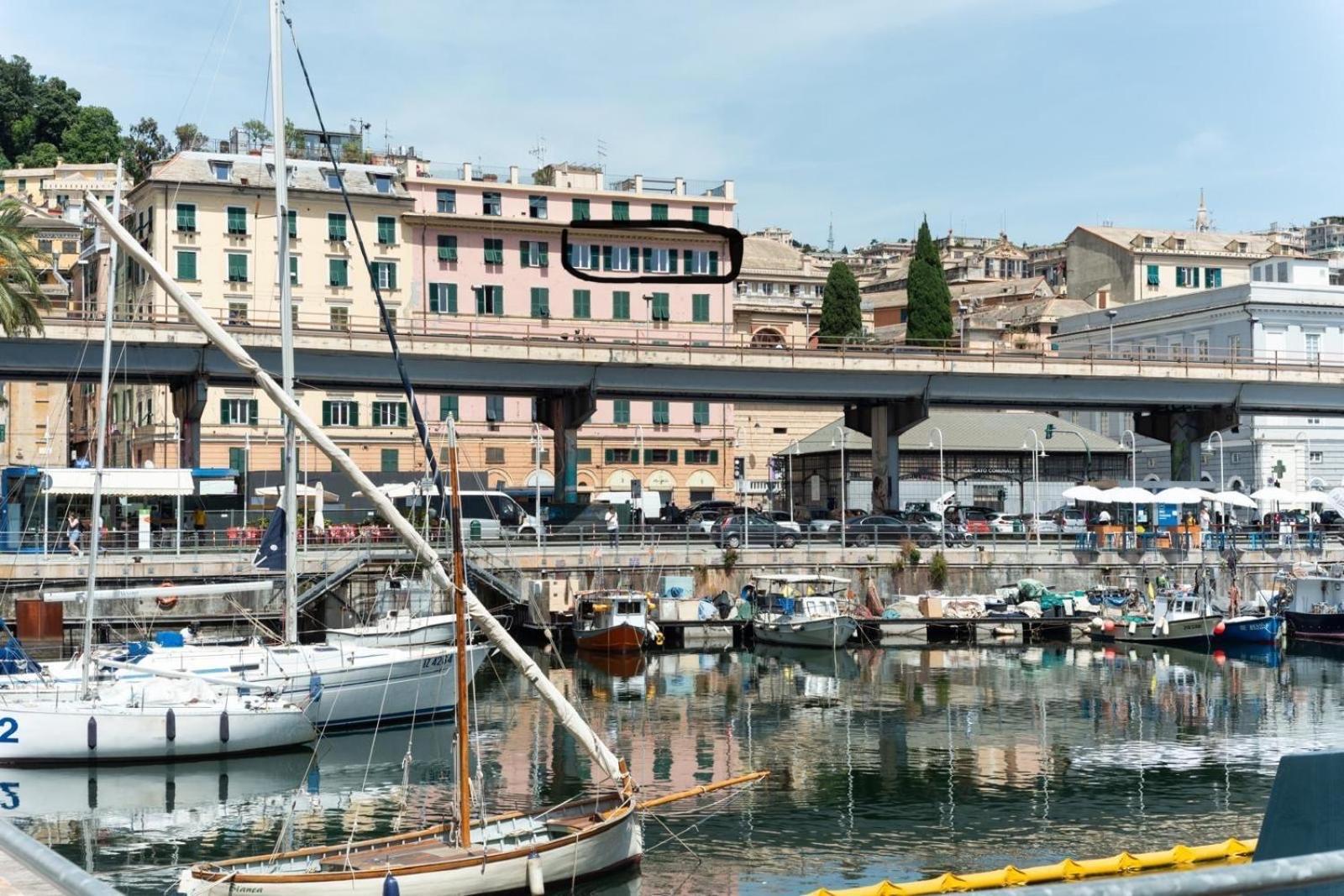 Port View Hotel Genova Kültér fotó