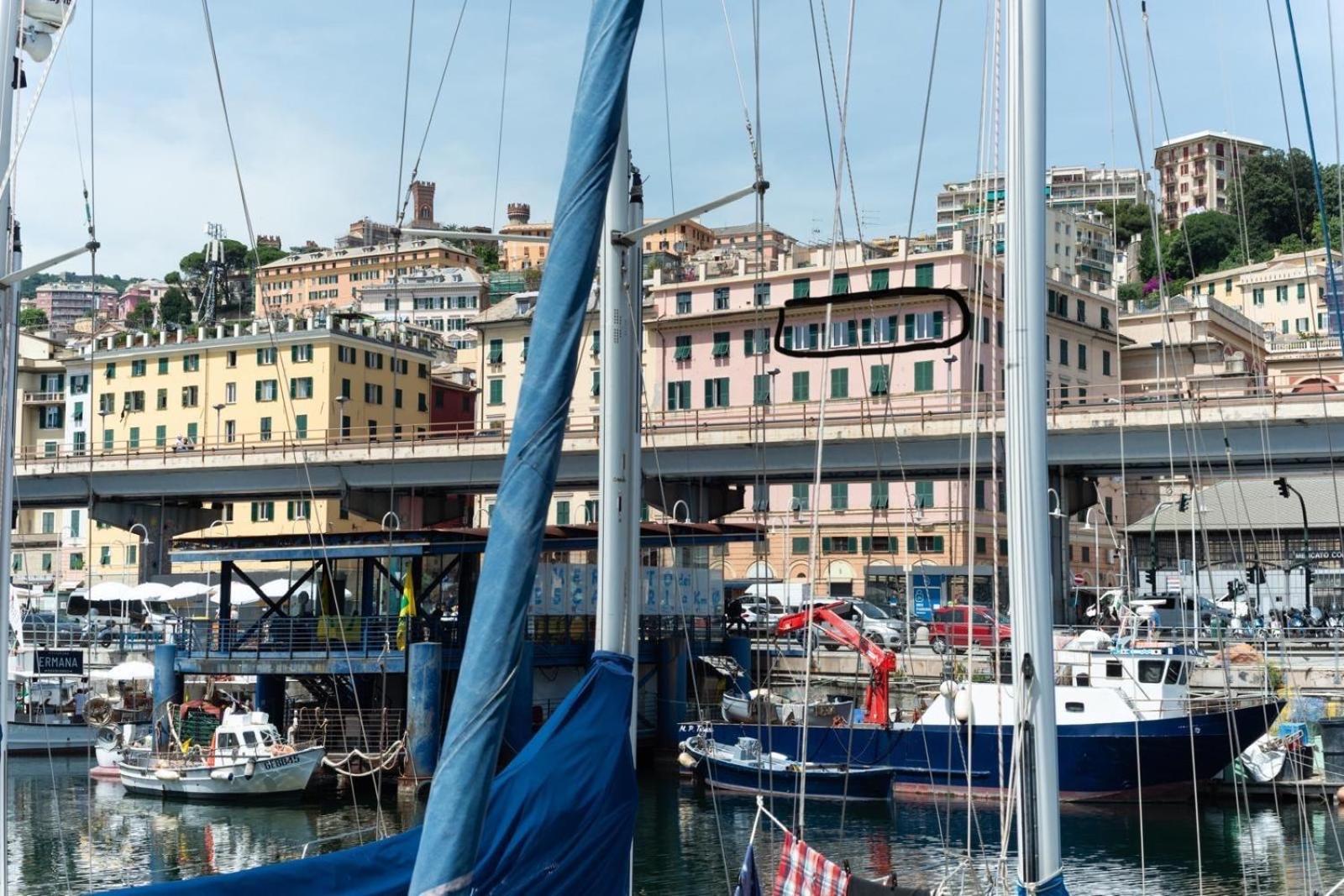 Port View Hotel Genova Kültér fotó
